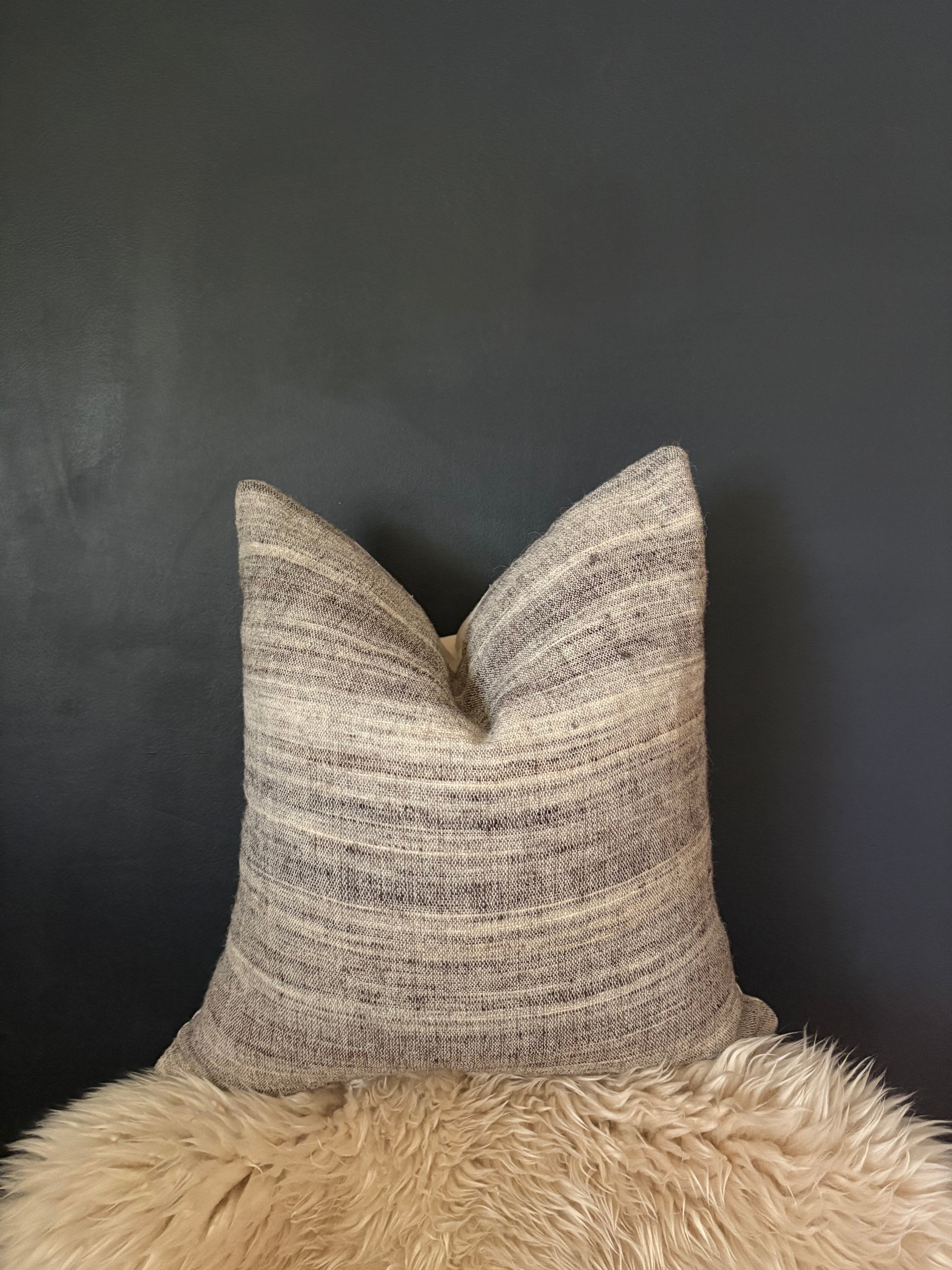 The Pastoralist Wool Square Pillow Cover