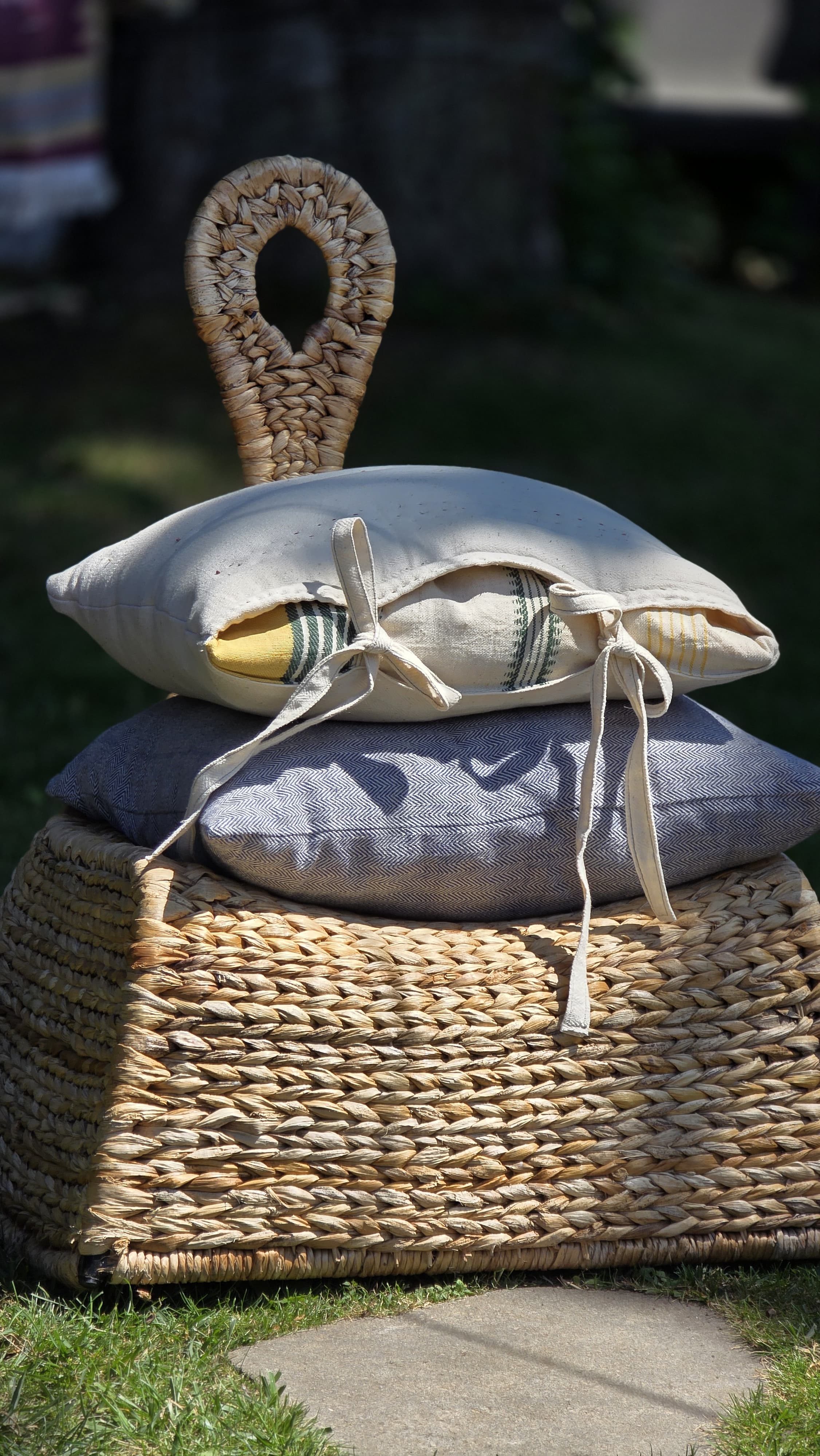 Rann × Ontario Wool Hand-Quilted Cushion
