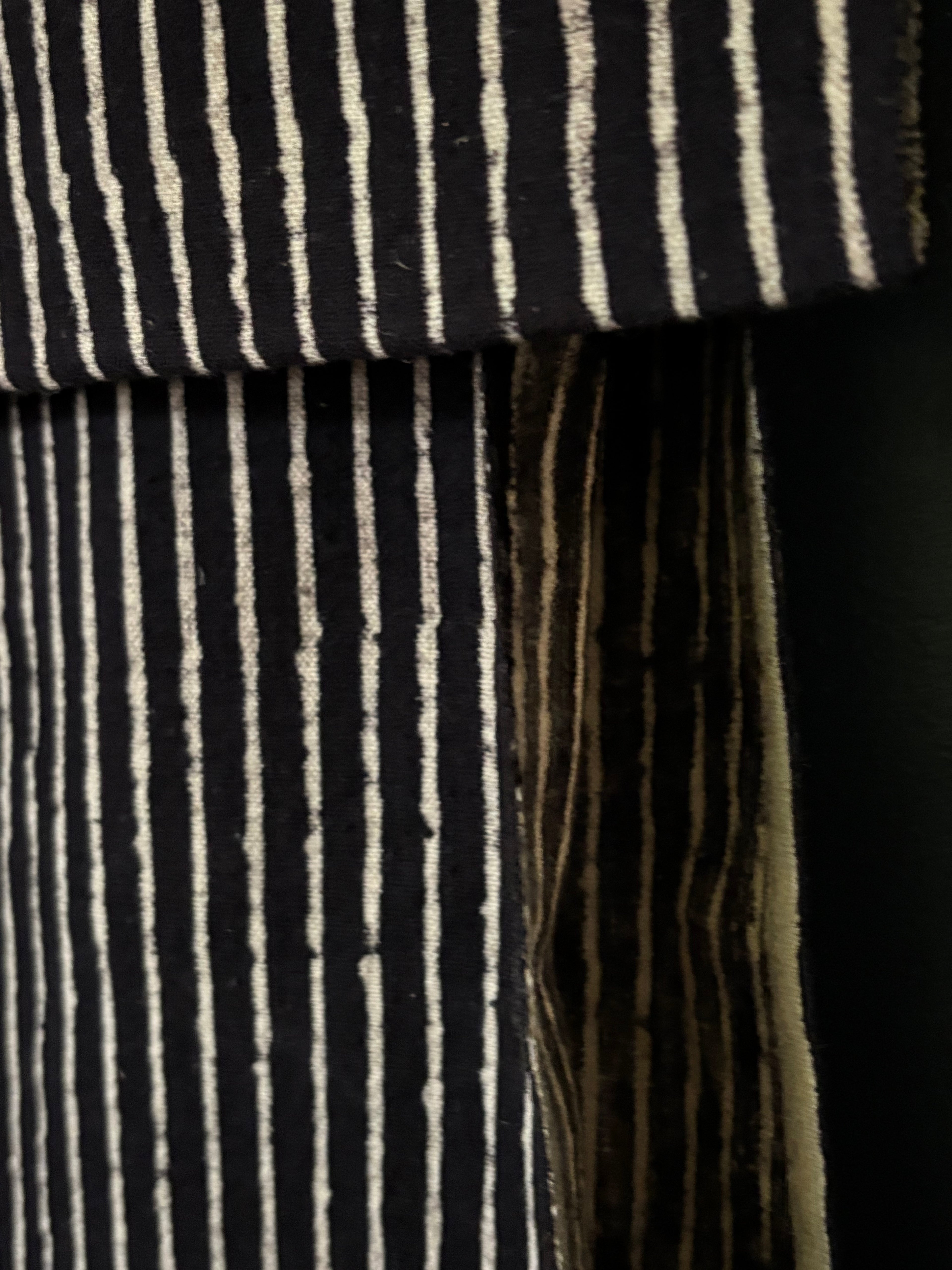 The Kala Cotton Table Runner in Woodsmoke