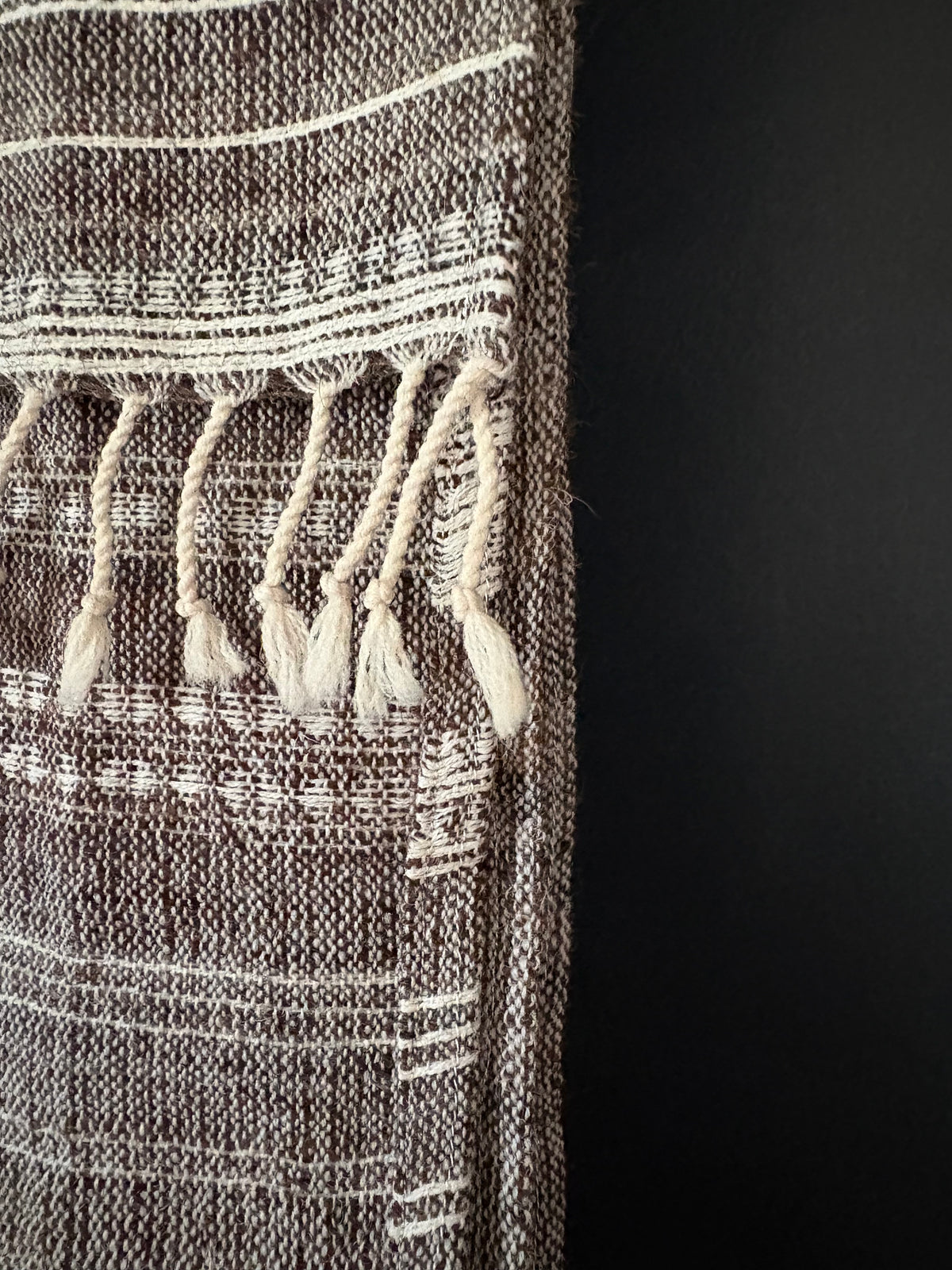 The Pastoralist Table Runner in Dye-Free Wool