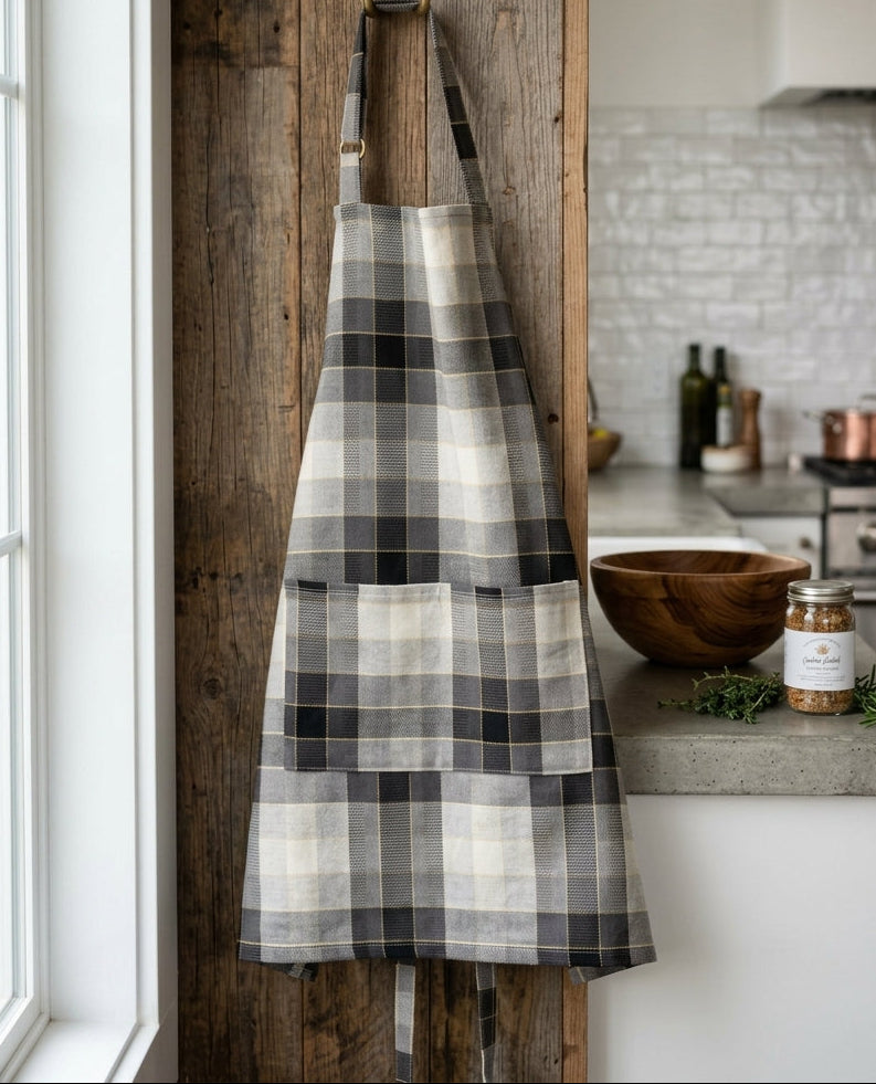 COMING SOON: The Cook’s Apron in Glen Plaid