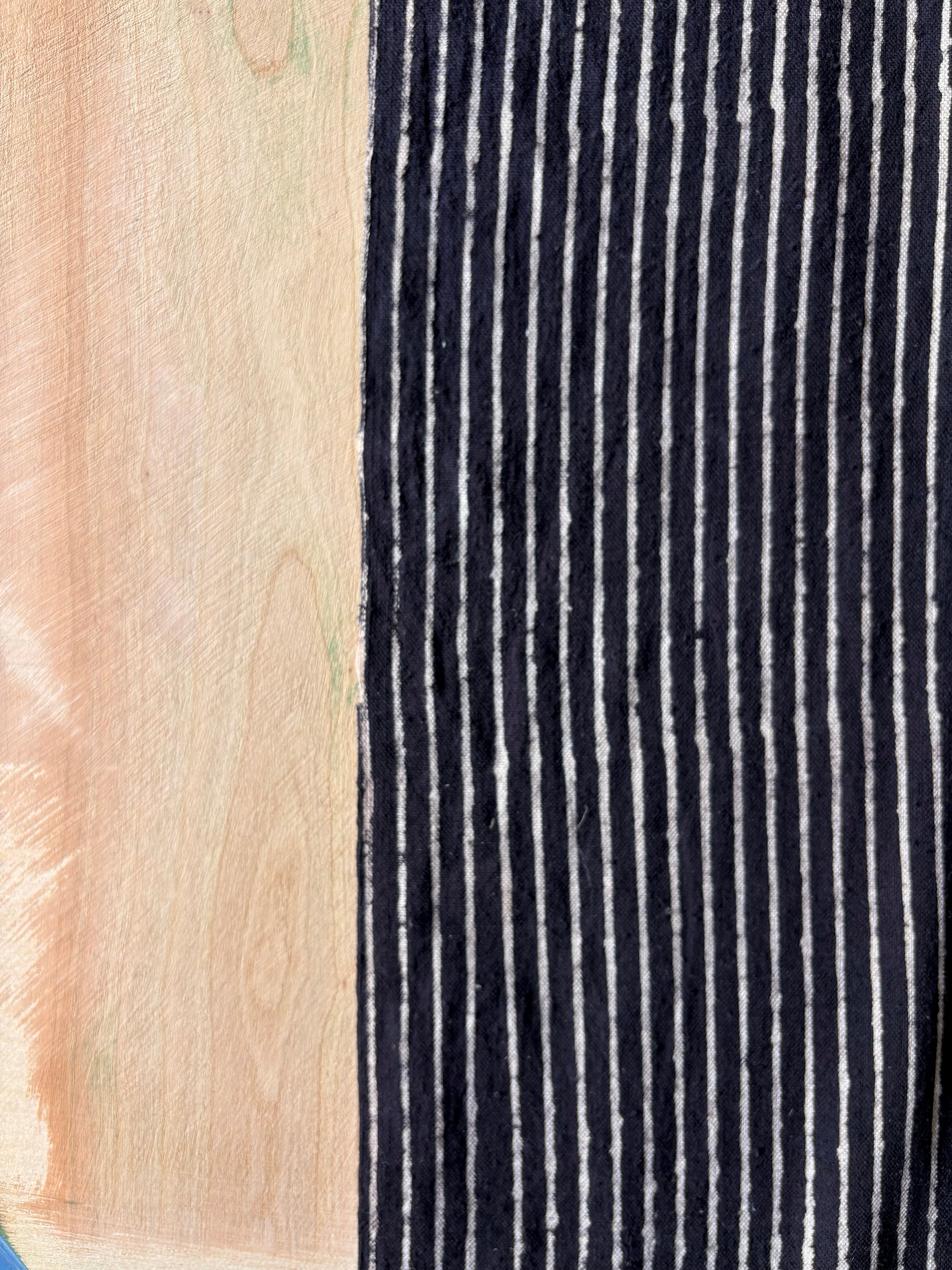 The Kala Cotton Table Runner in Woodsmoke