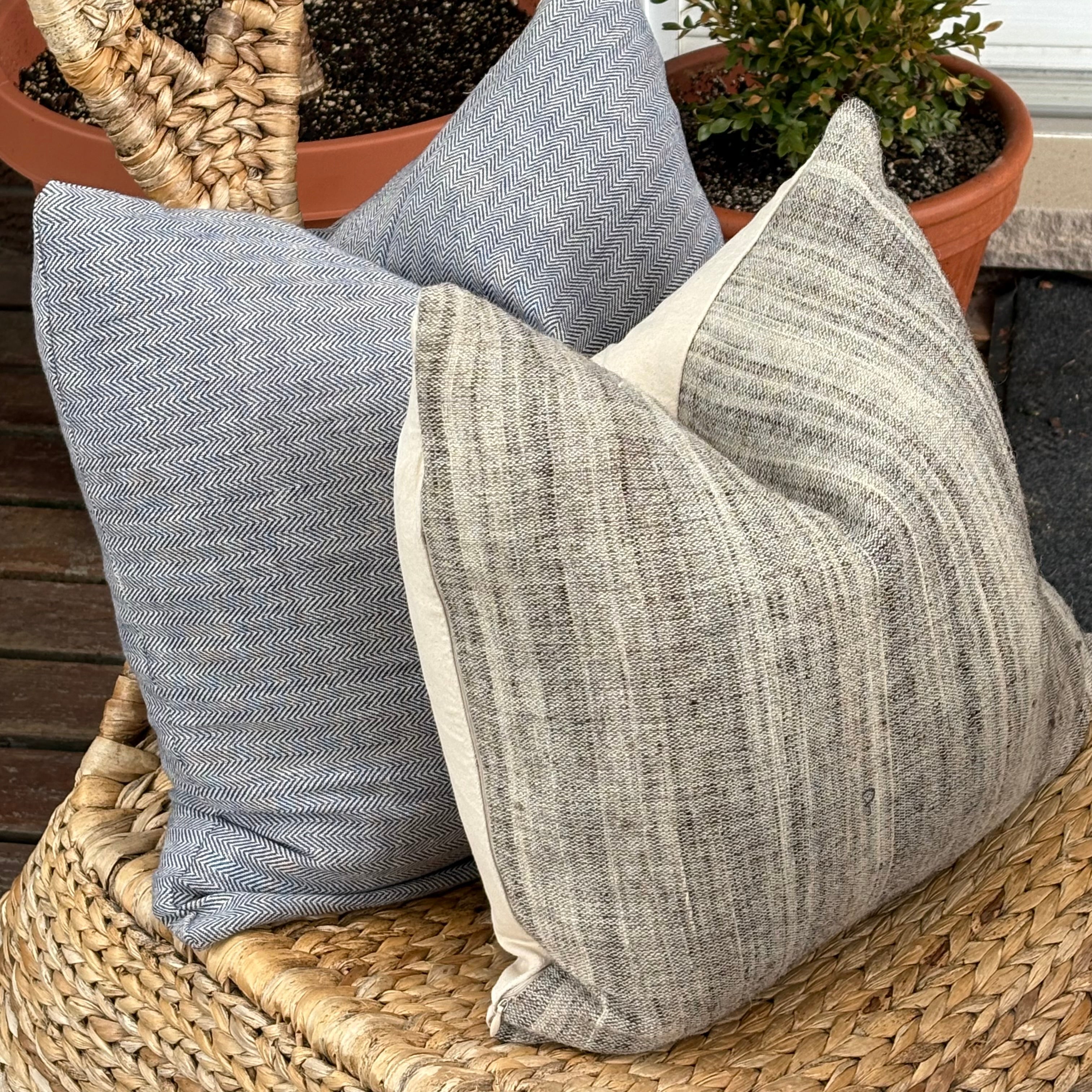The Pastoralist Wool Square Pillow Cover