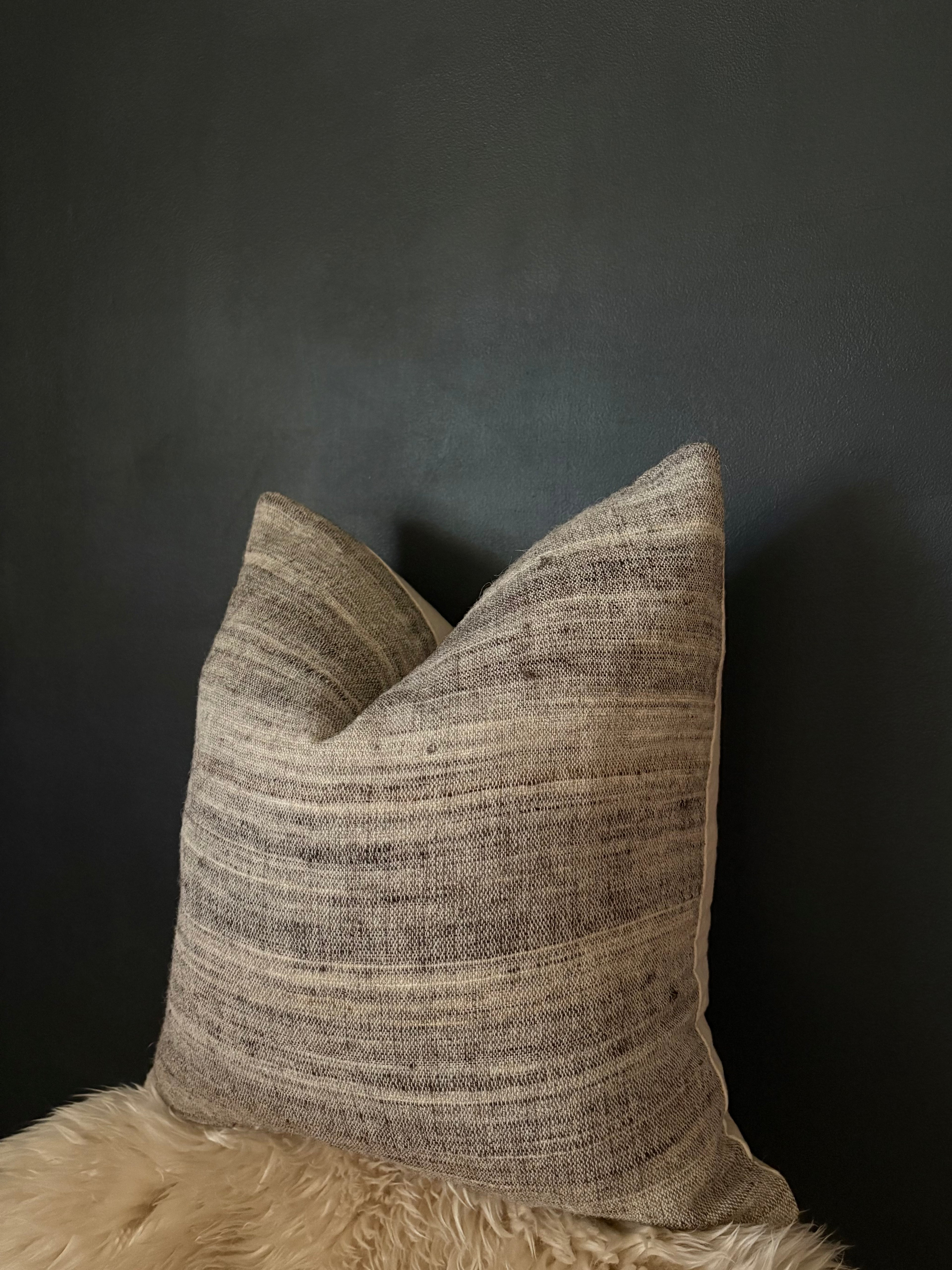 The Pastoralist Wool Square Pillow Cover