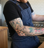 The Cook's Apron in Pinstripe