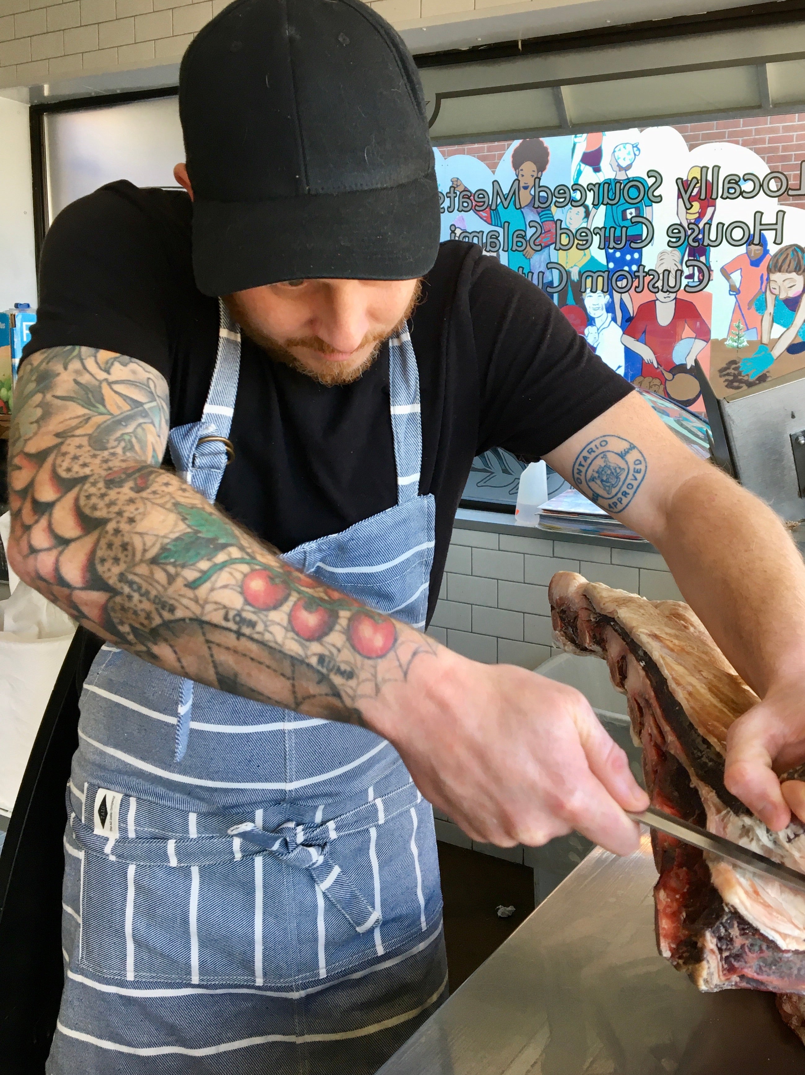 The Cook's Apron in Stripe