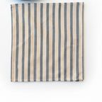 Handwoven Recycled Cotton Napkin - Autumn Stripe